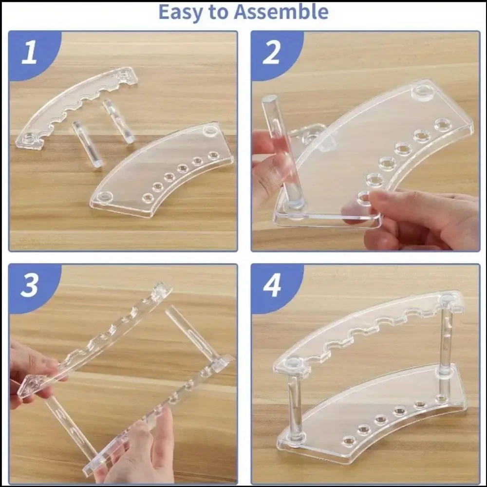 Clear Pen or brush Holder.